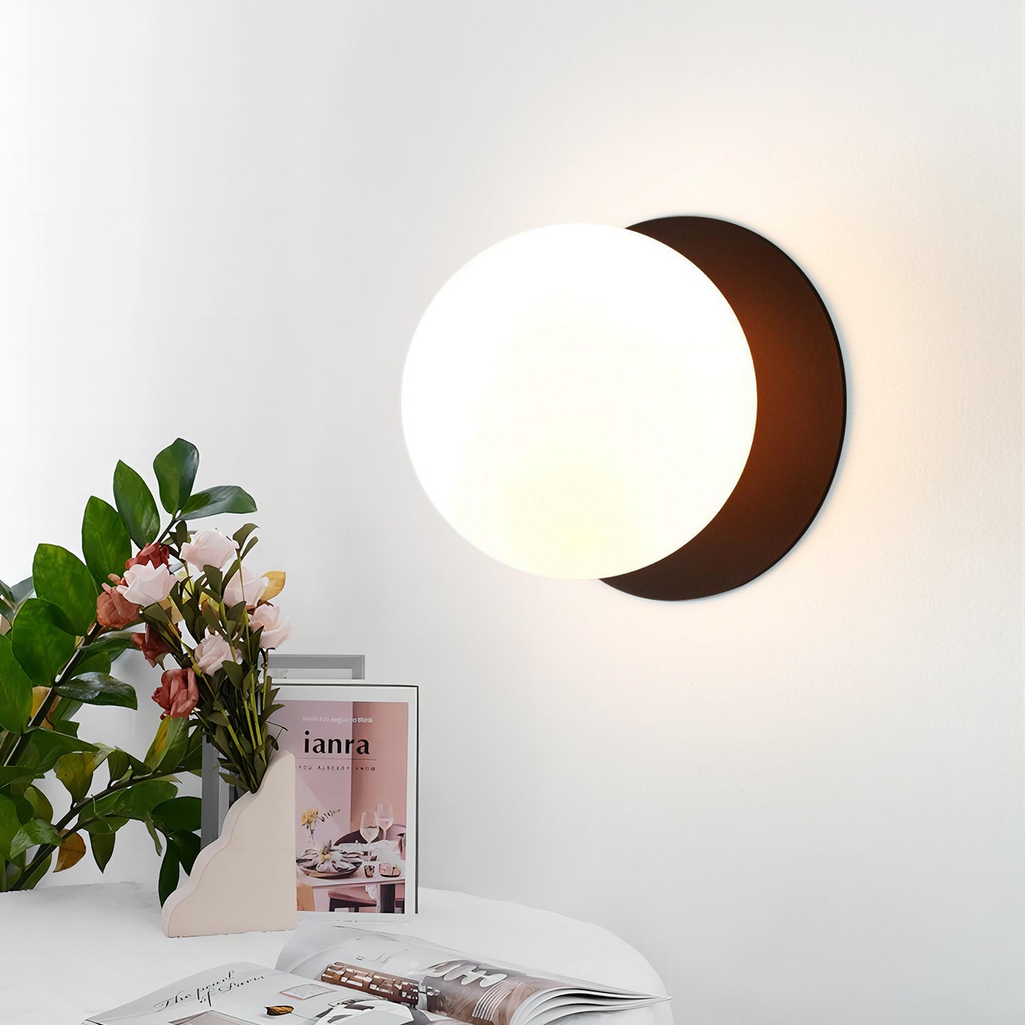 Orb Ball Wall Lamp