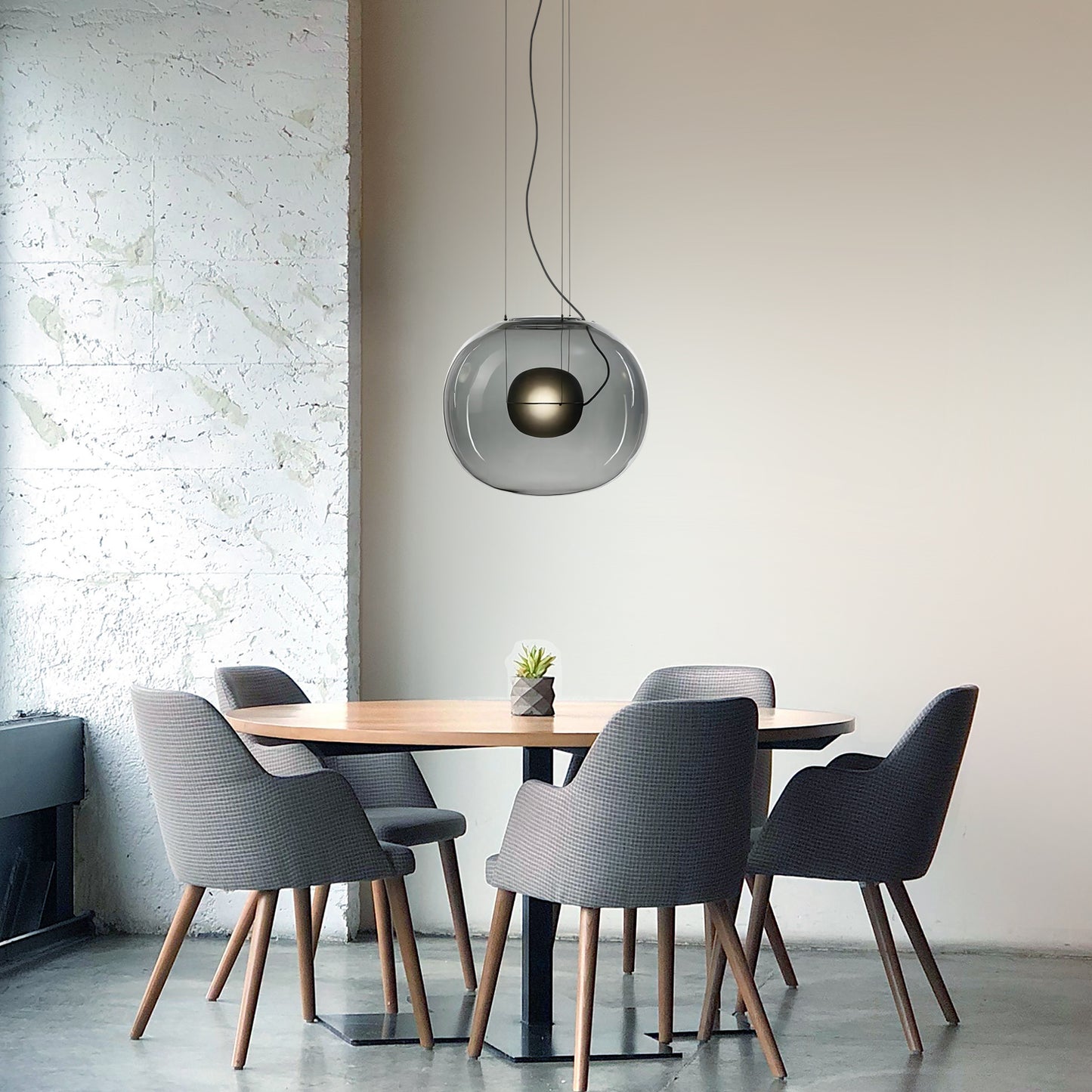 Orb Glass Pendant Light