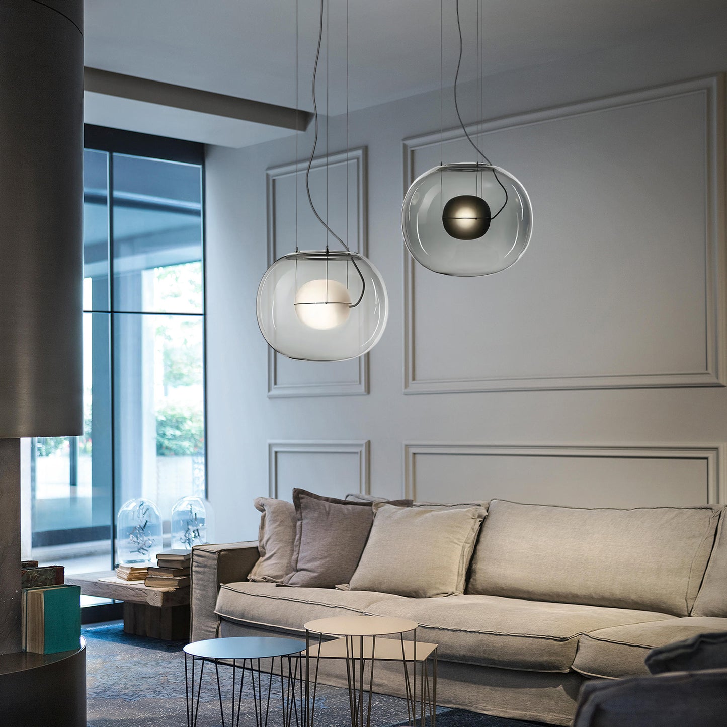 Orb Glass Pendant Light