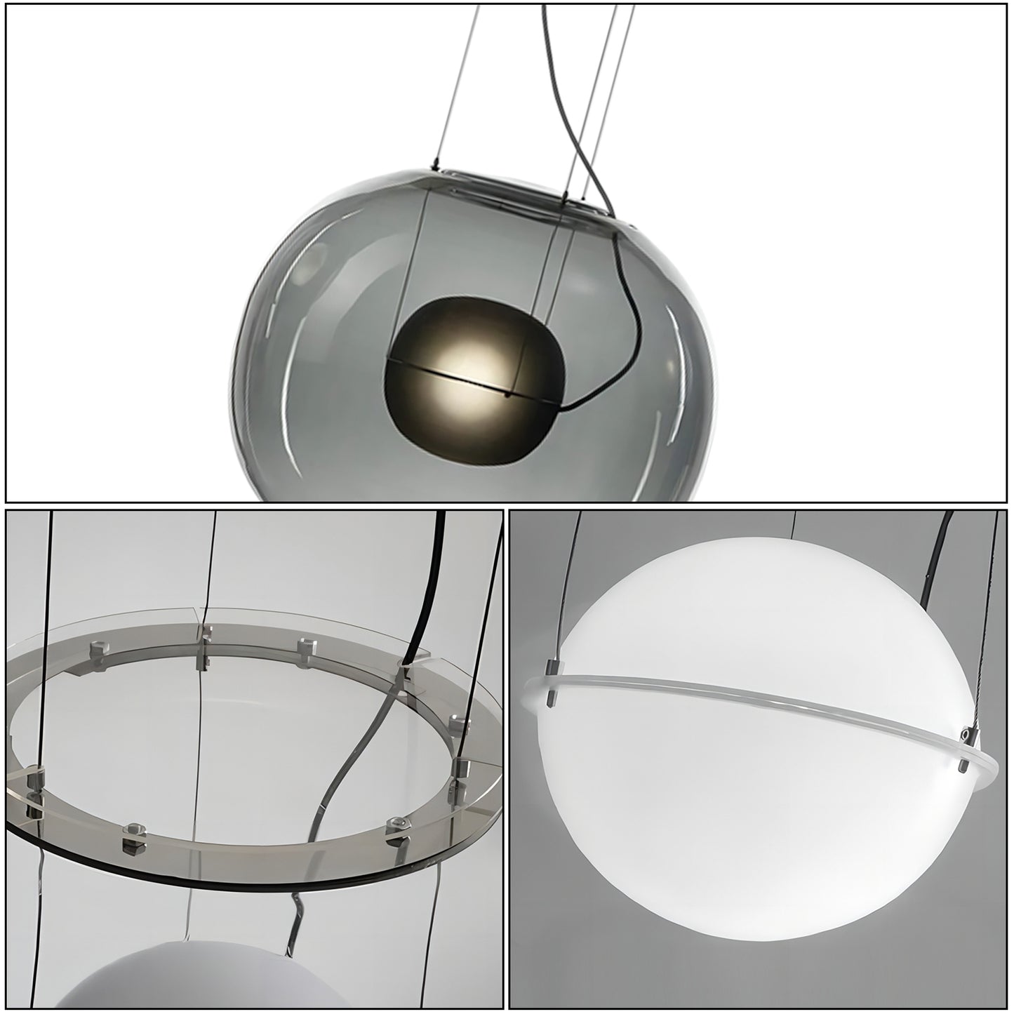 Orb Glass Pendant Light