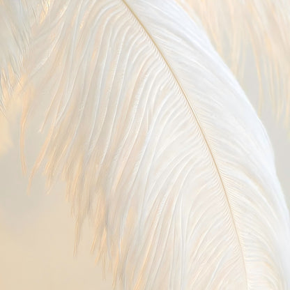 Ostrich Feather Floor Lamp
