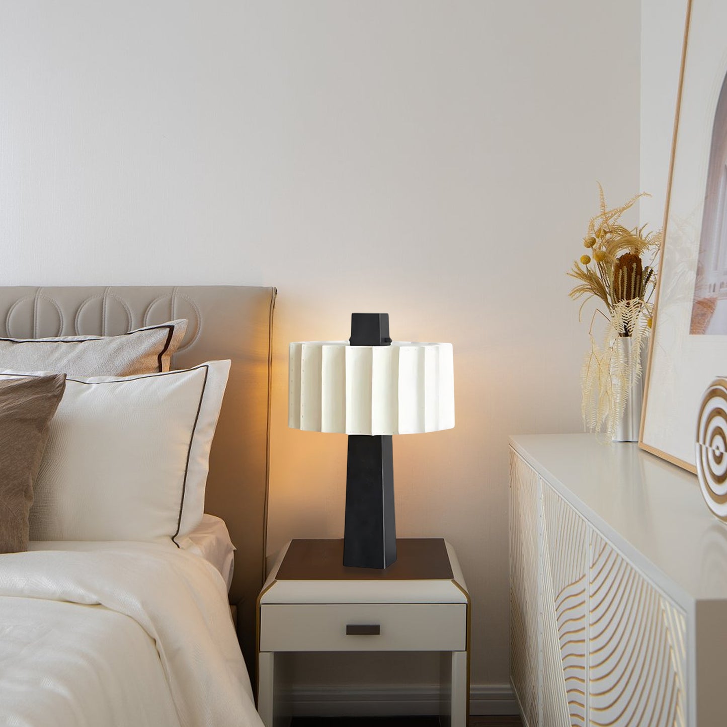Parchment Shade Table Lamp