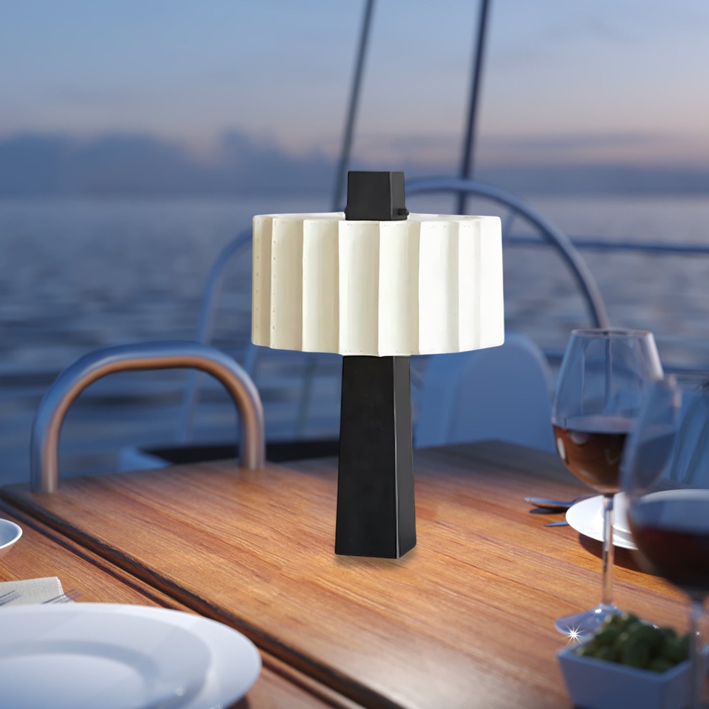 Parchment Shade Table Lamp