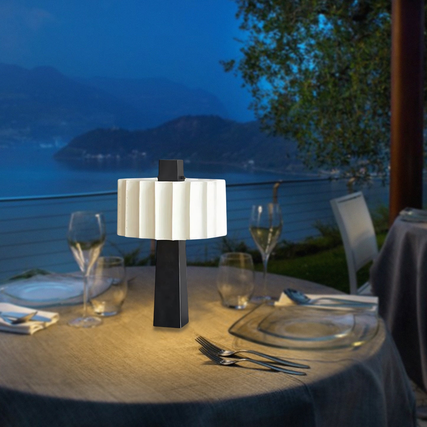 Parchment Shade Table Lamp