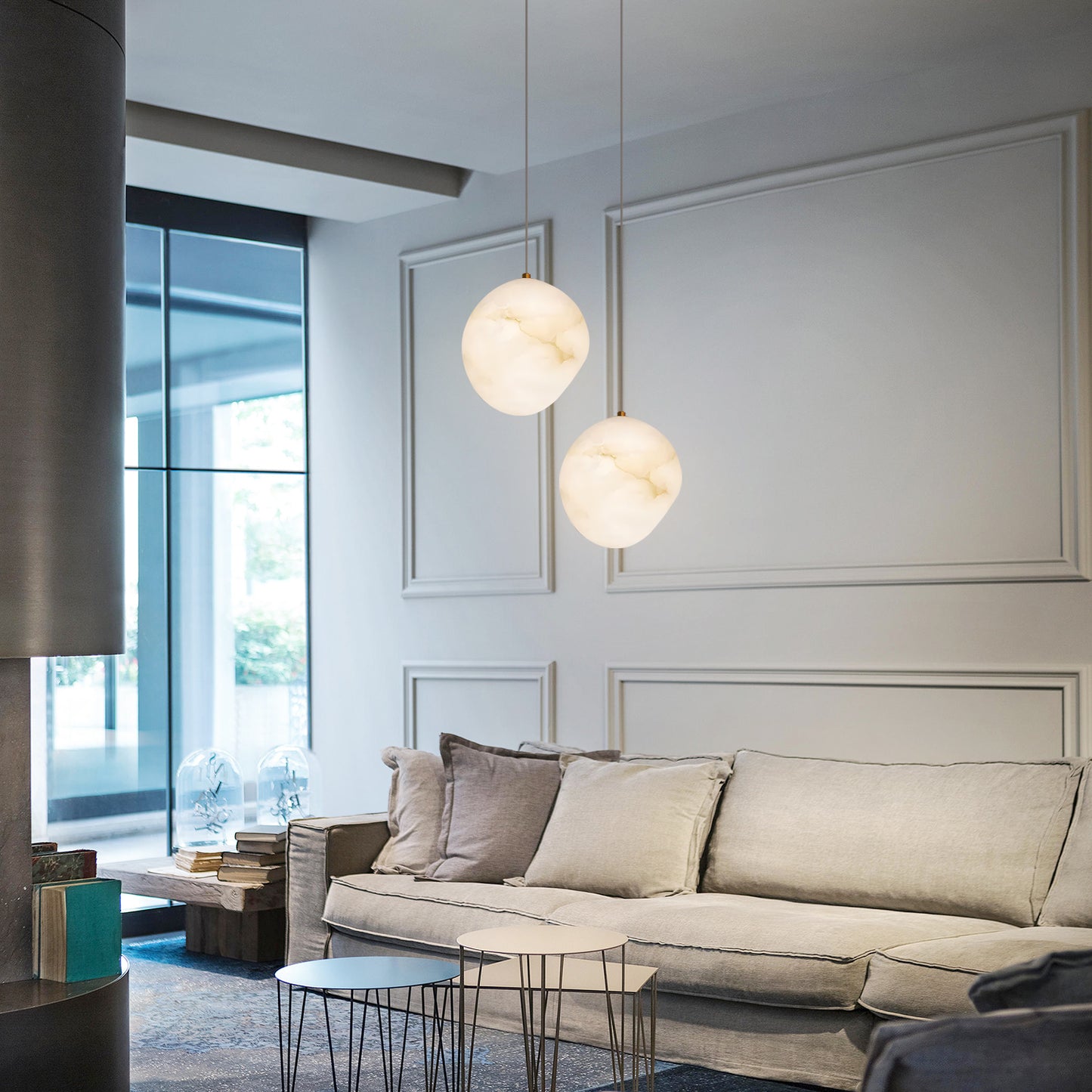 Pebble Galet Pendant Lamp