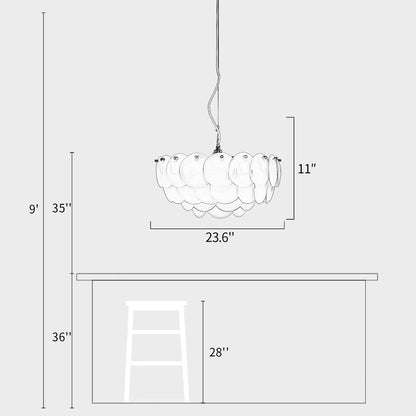 Pembridge Shell Chandelier