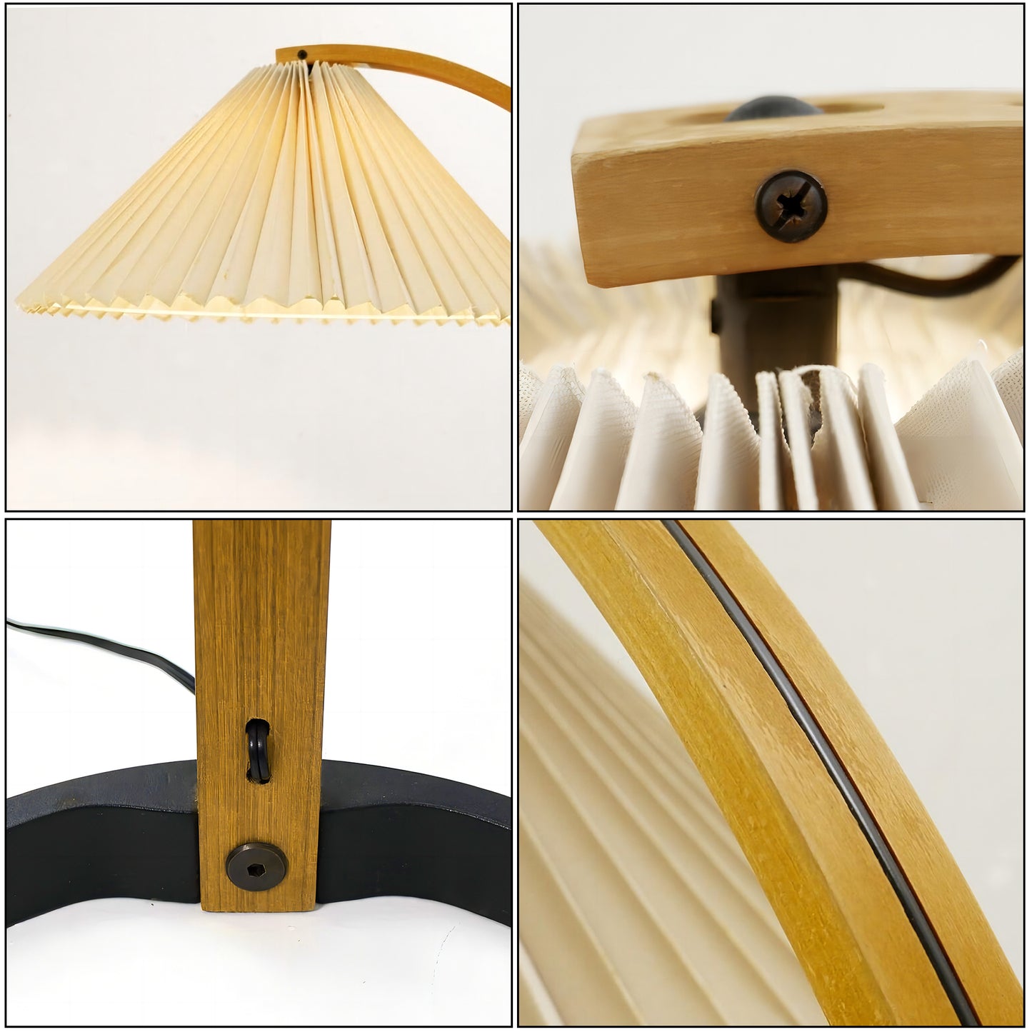 Pleated Floor Lamp