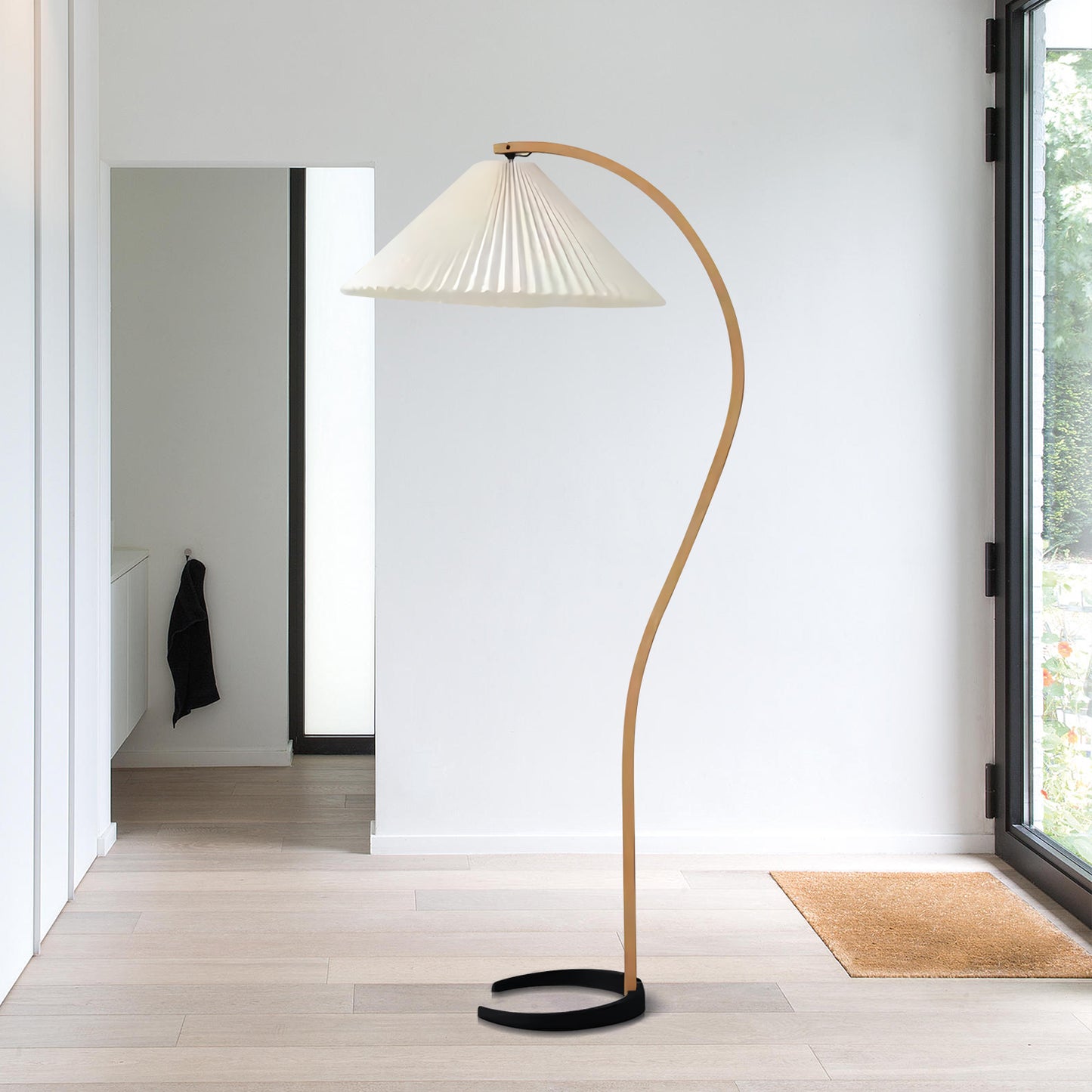 Pleated Floor Lamp