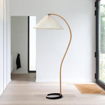 Pleated Floor Lamp