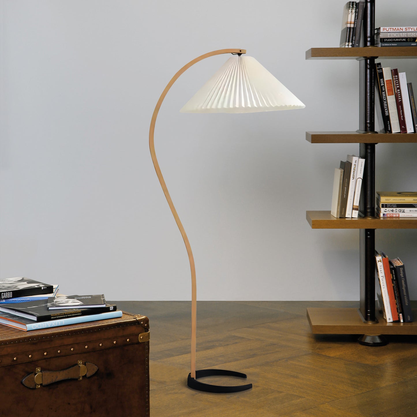Pleated Floor Lamp