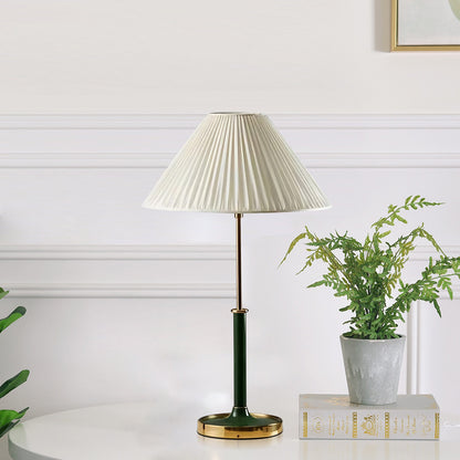 Pleated Shade Table Lamp
