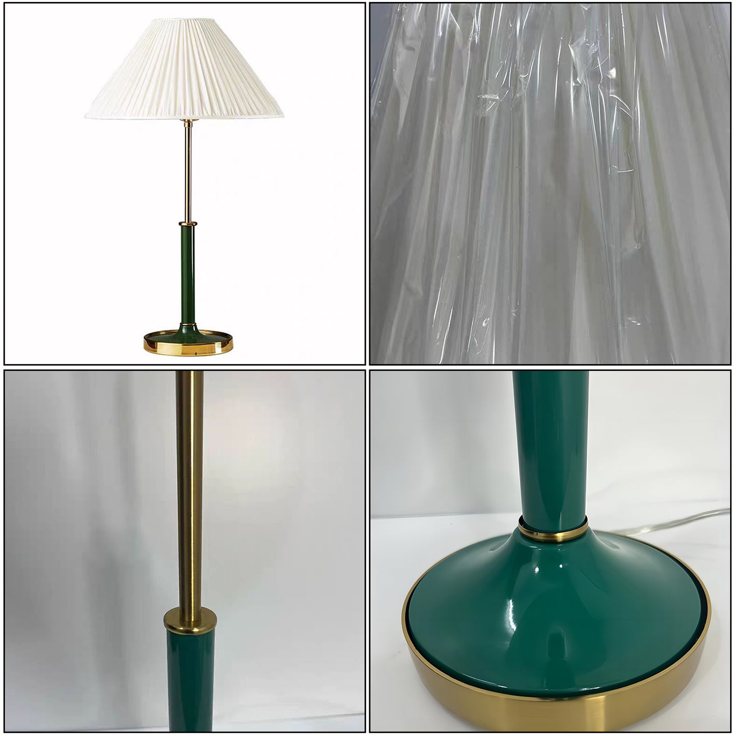 Pleated Shade Table Lamp