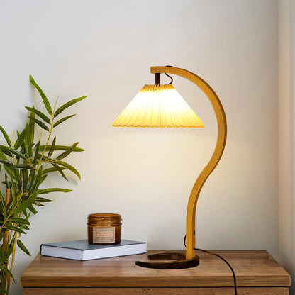 Pleated Table Lamp