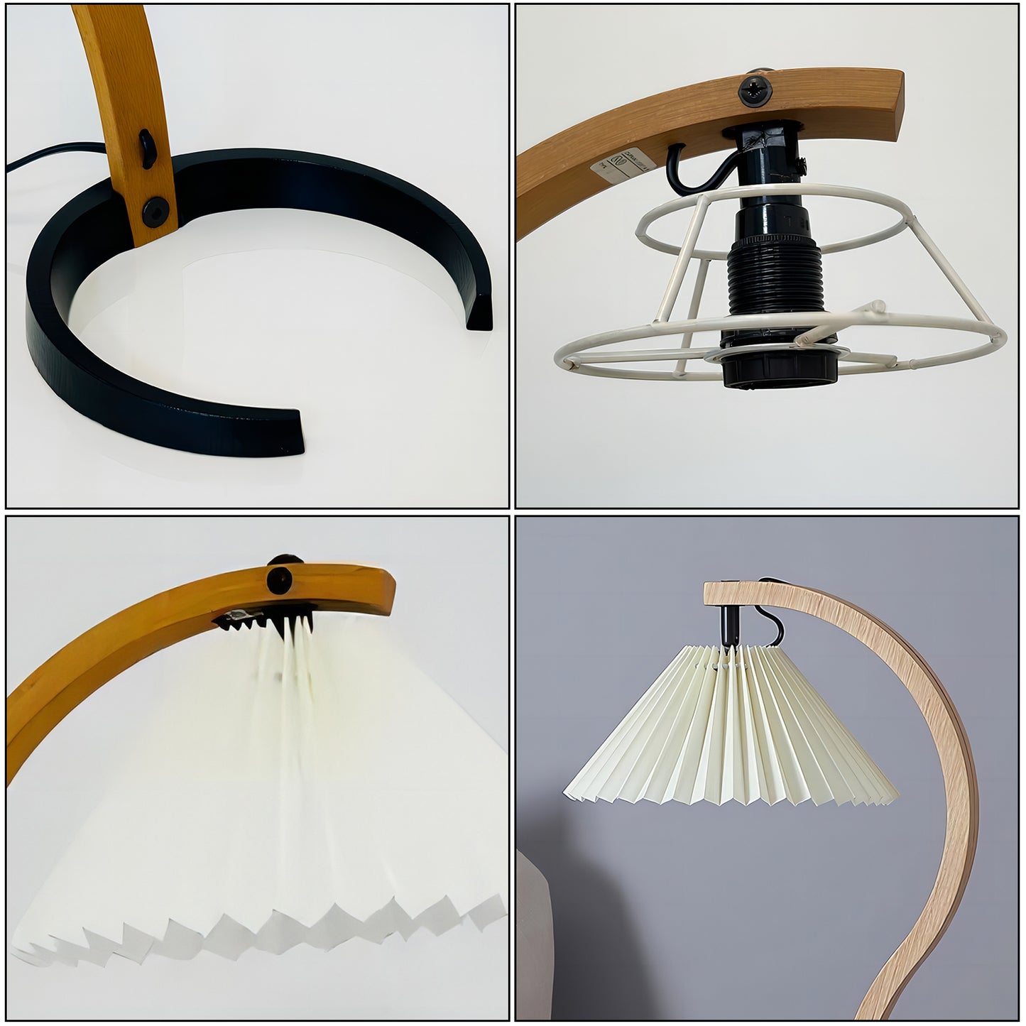 Pleated Table Lamp