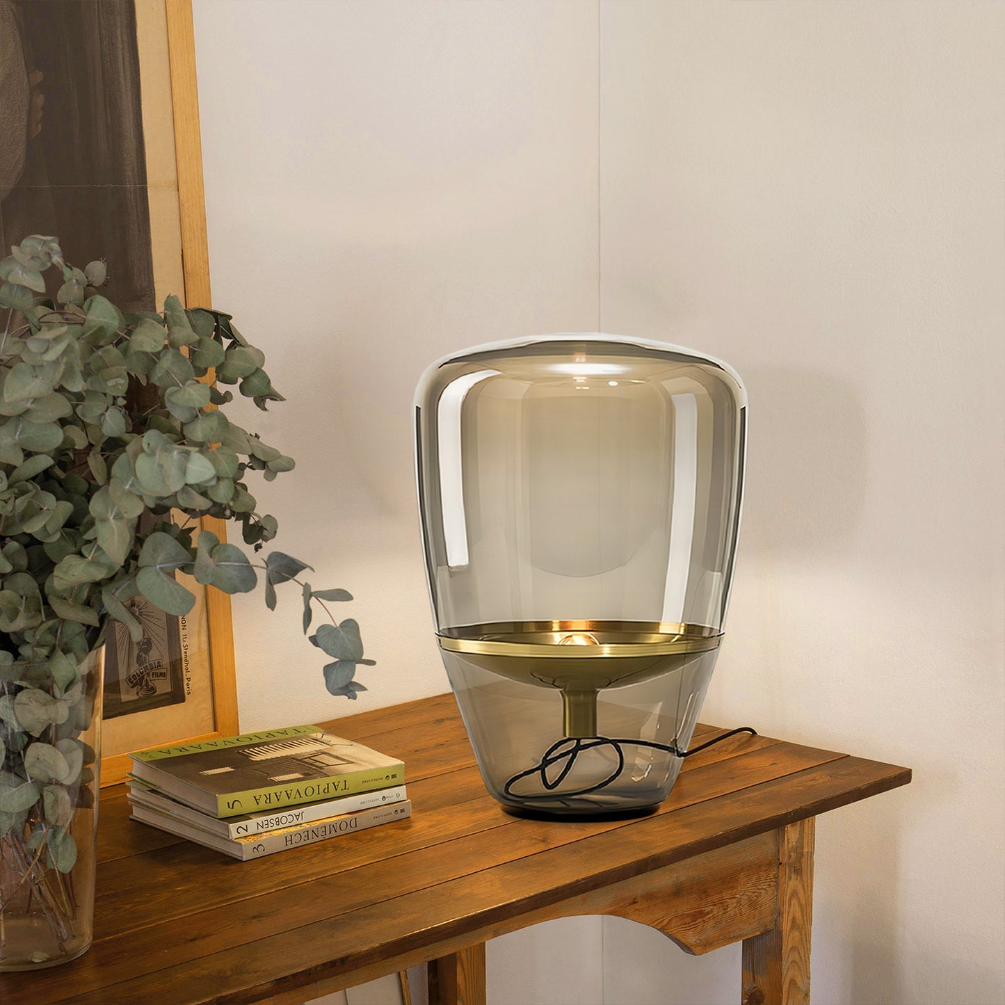 Puff Ball Table Lamp