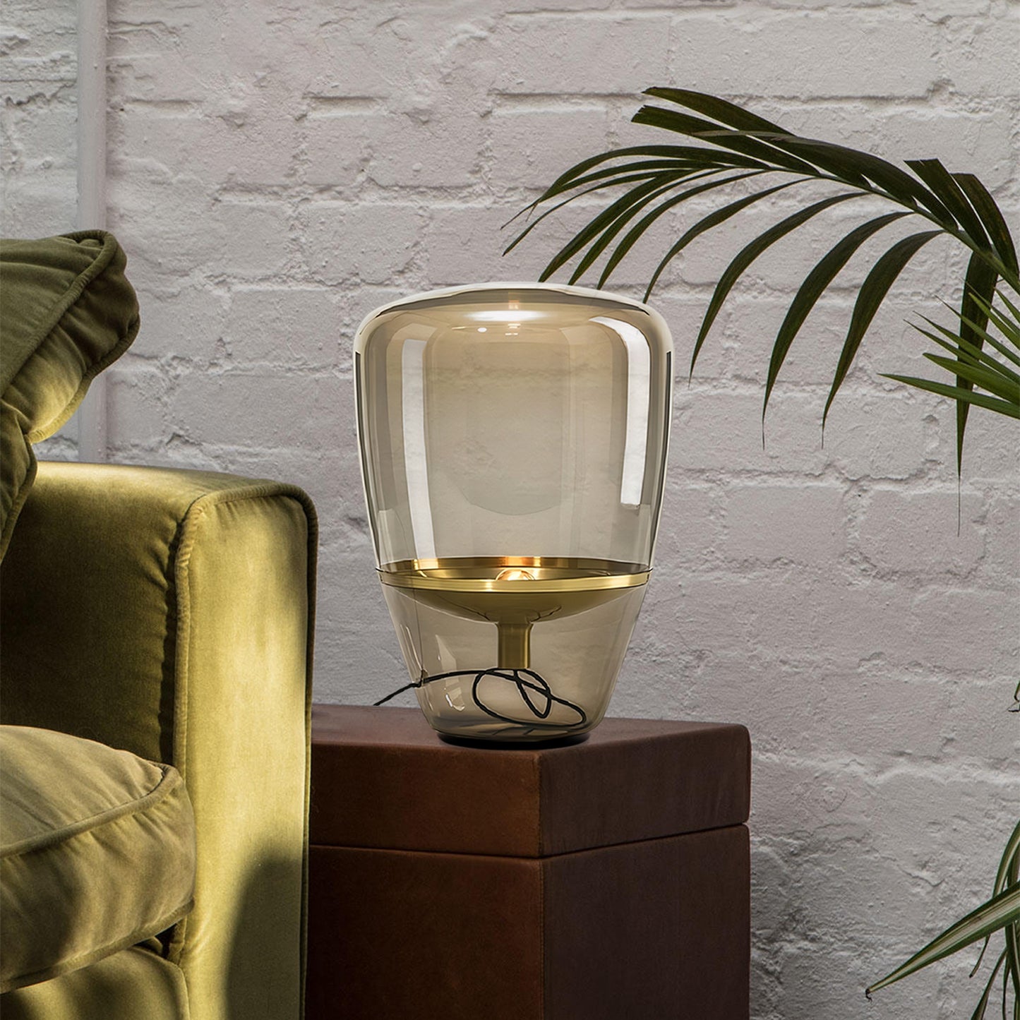 Puff Ball Table Lamp