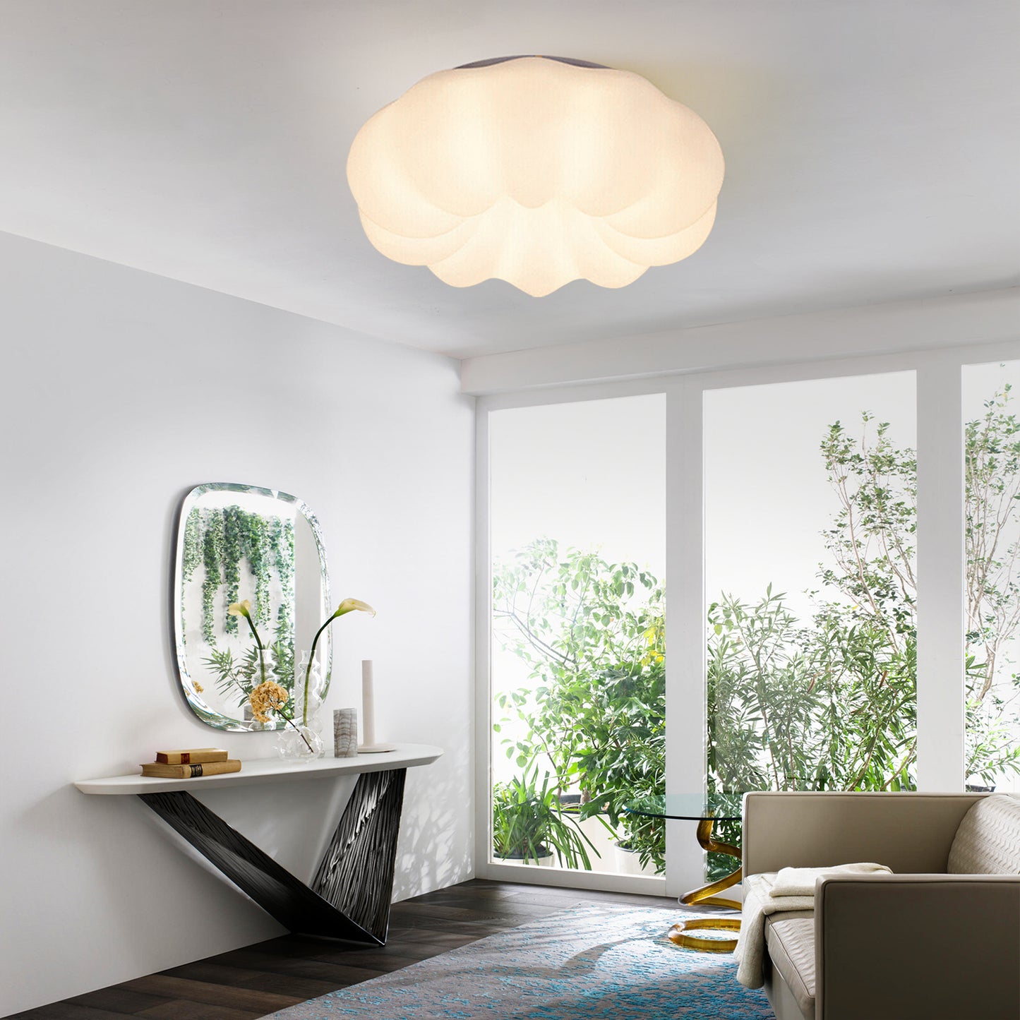 Pumpkin Cloud Ceiling Light