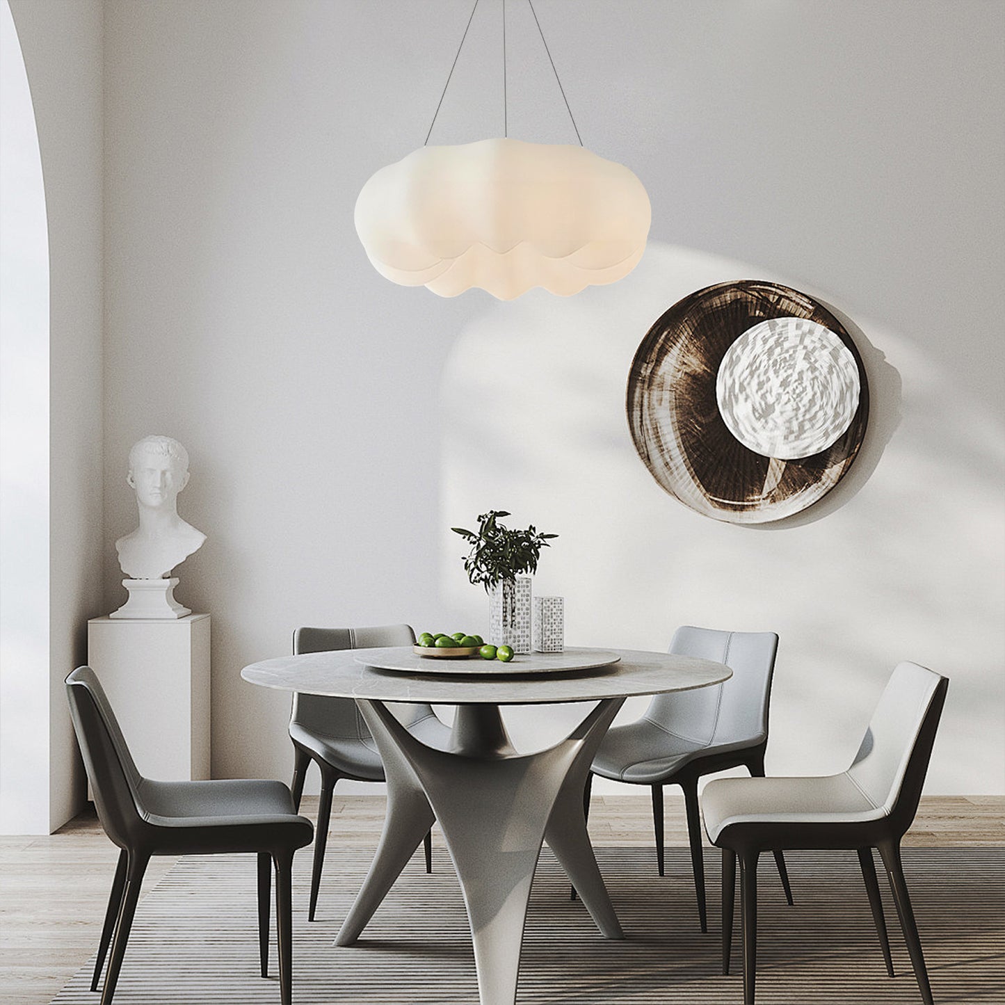 Pumpkin Cloud Pendant Light