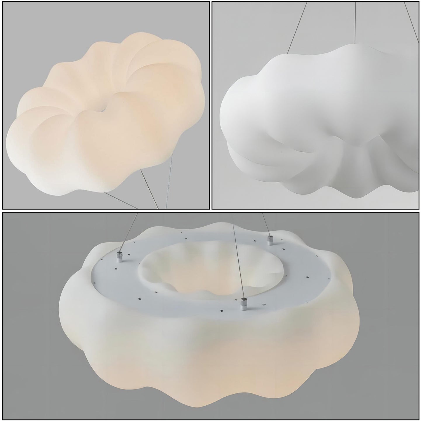 Pumpkin Cloud Pendant Light