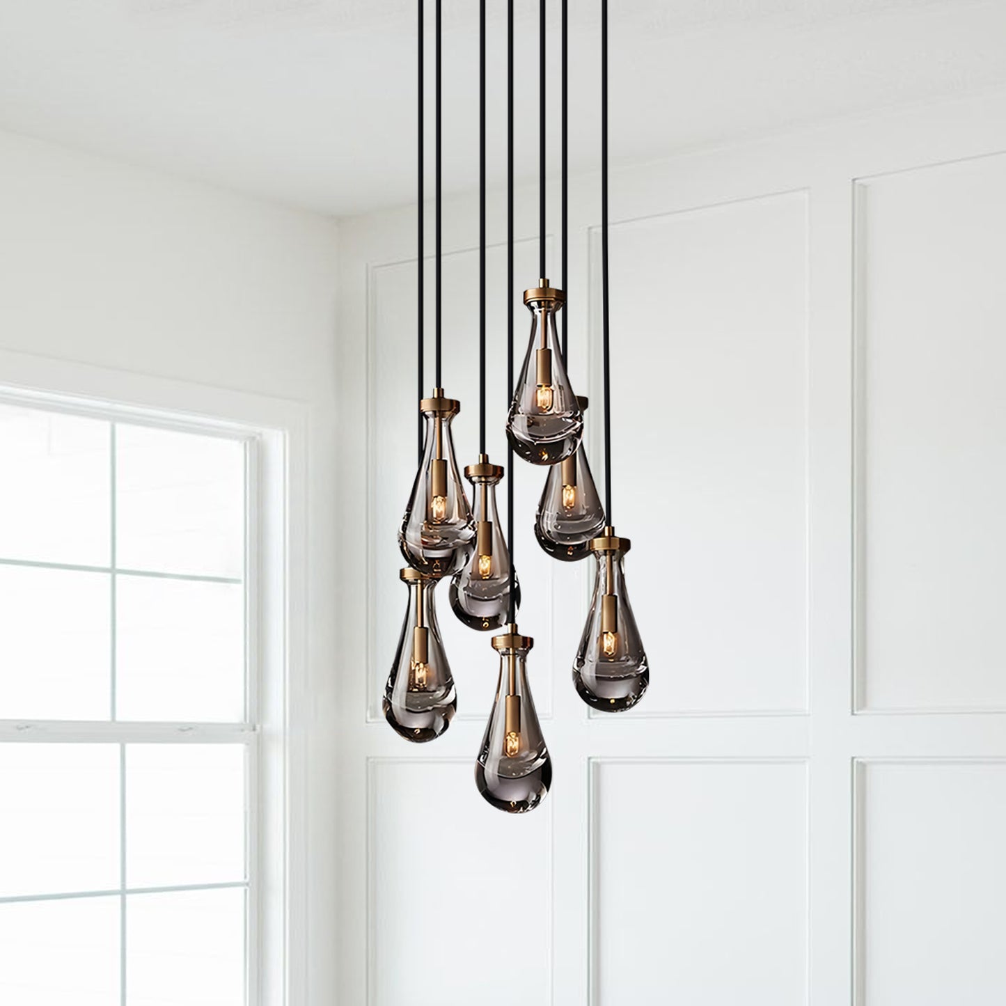 Raindrop Glass Pendant Light