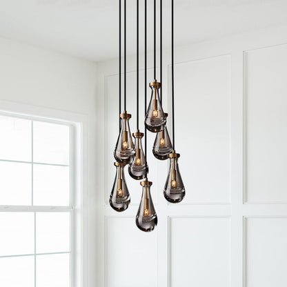 Raindrop Glass Pendant Light