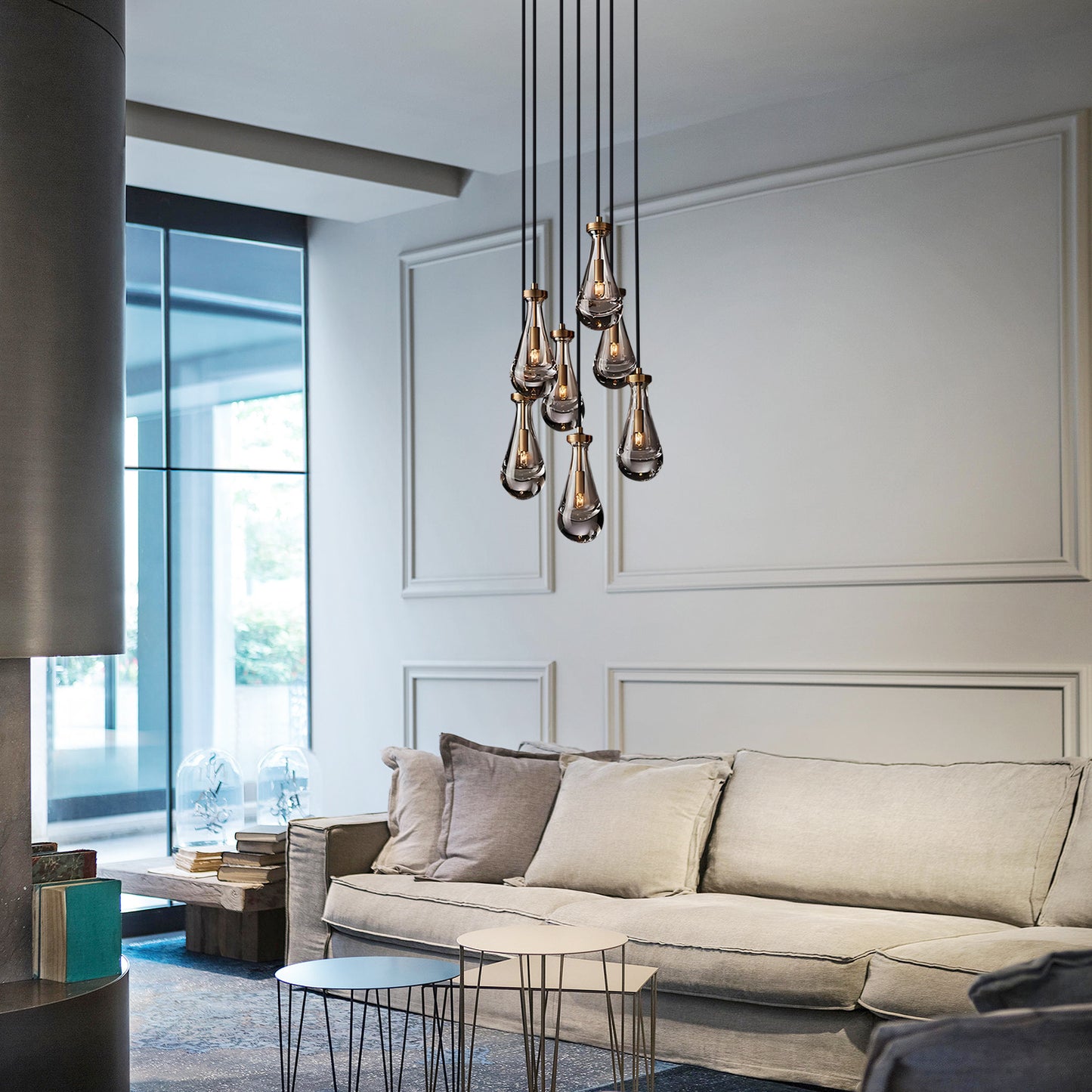 Raindrop Glass Pendant Light