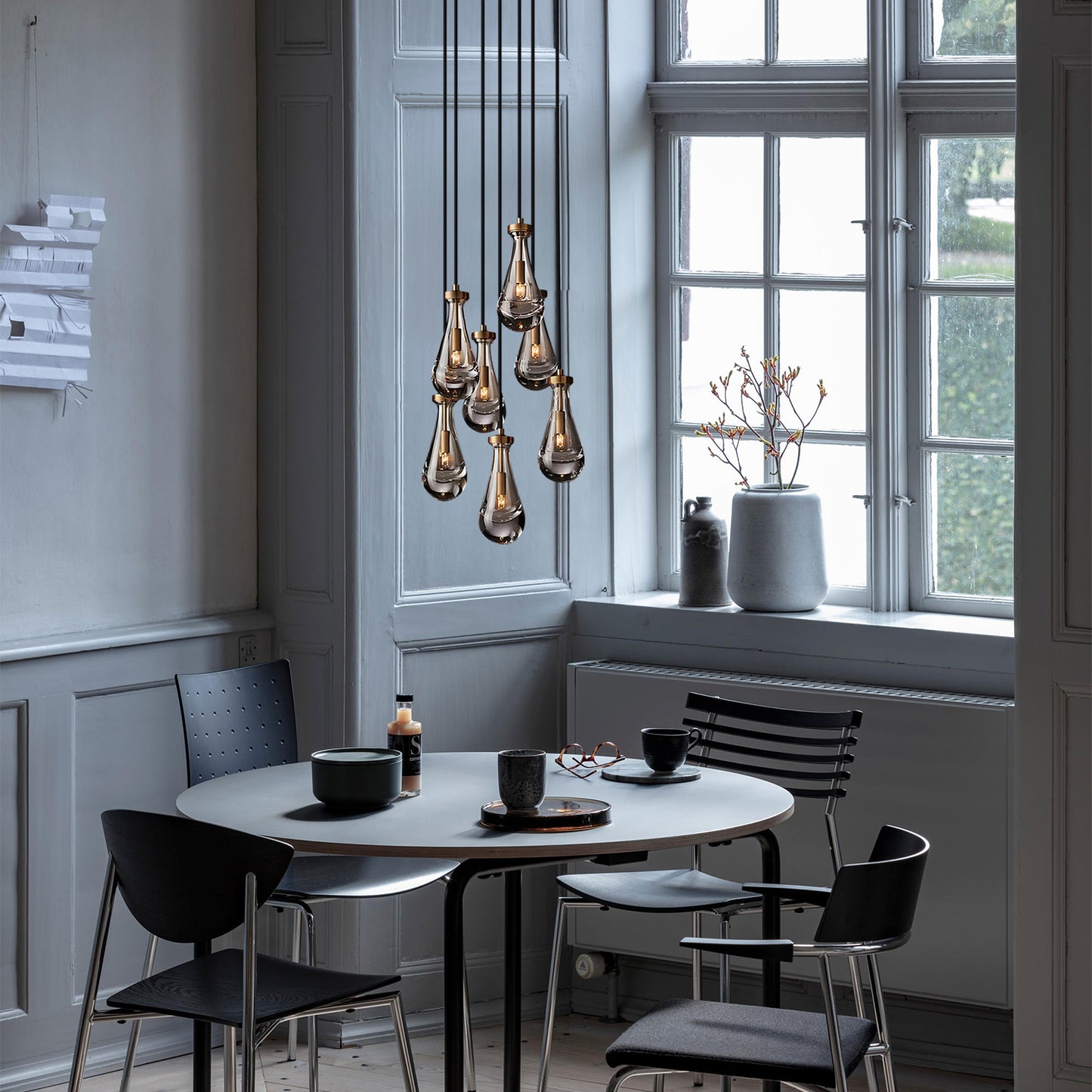 Raindrop Glass Pendant Light