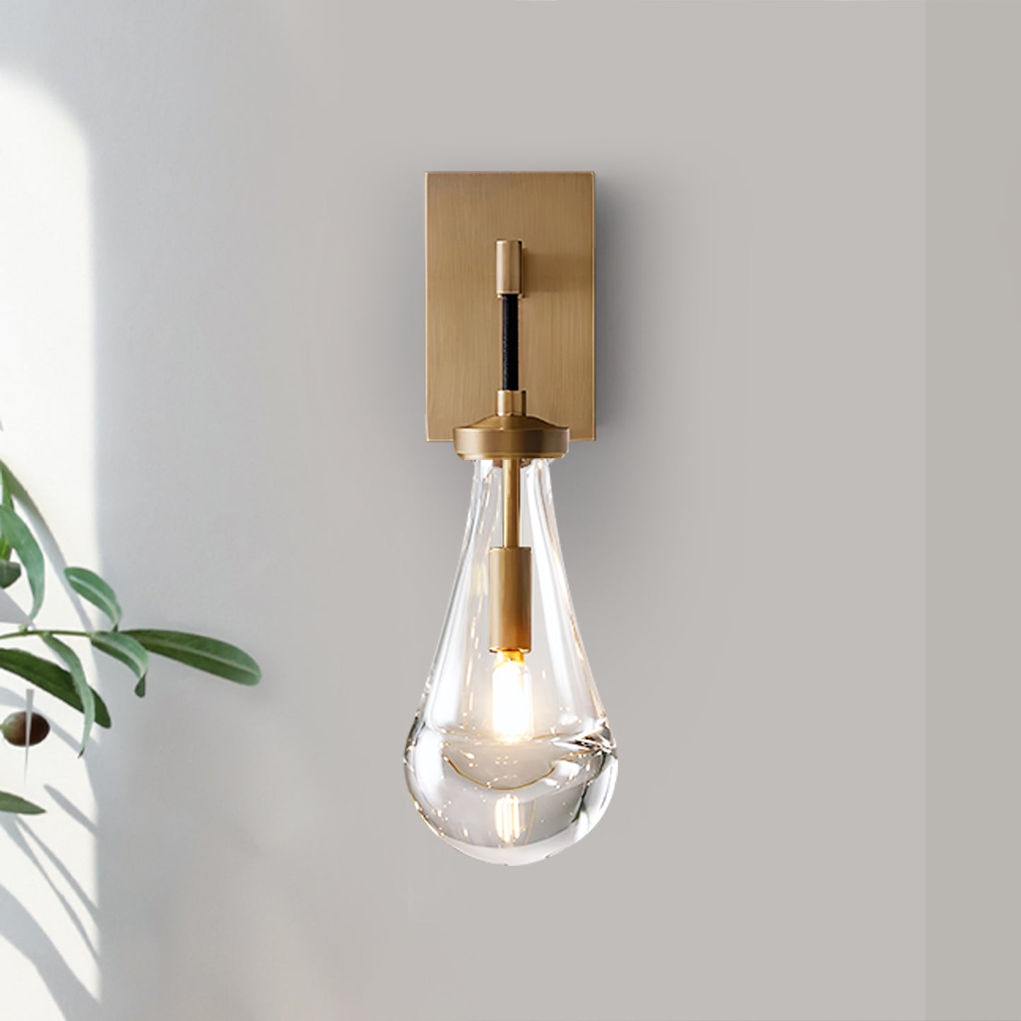 Raindrop Sconce