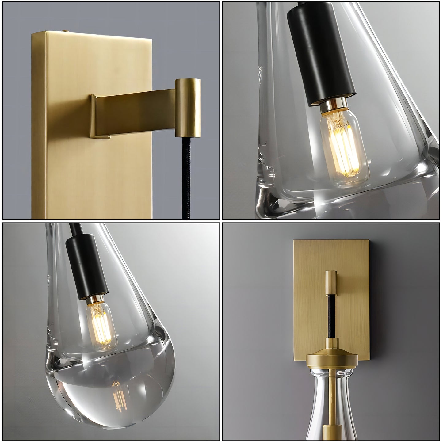Raindrop Sconce