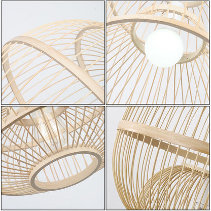 Rattan Woven Pendant Light