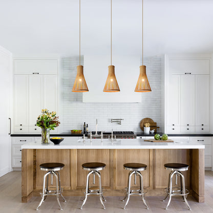 Rattan Woven Pendant Light