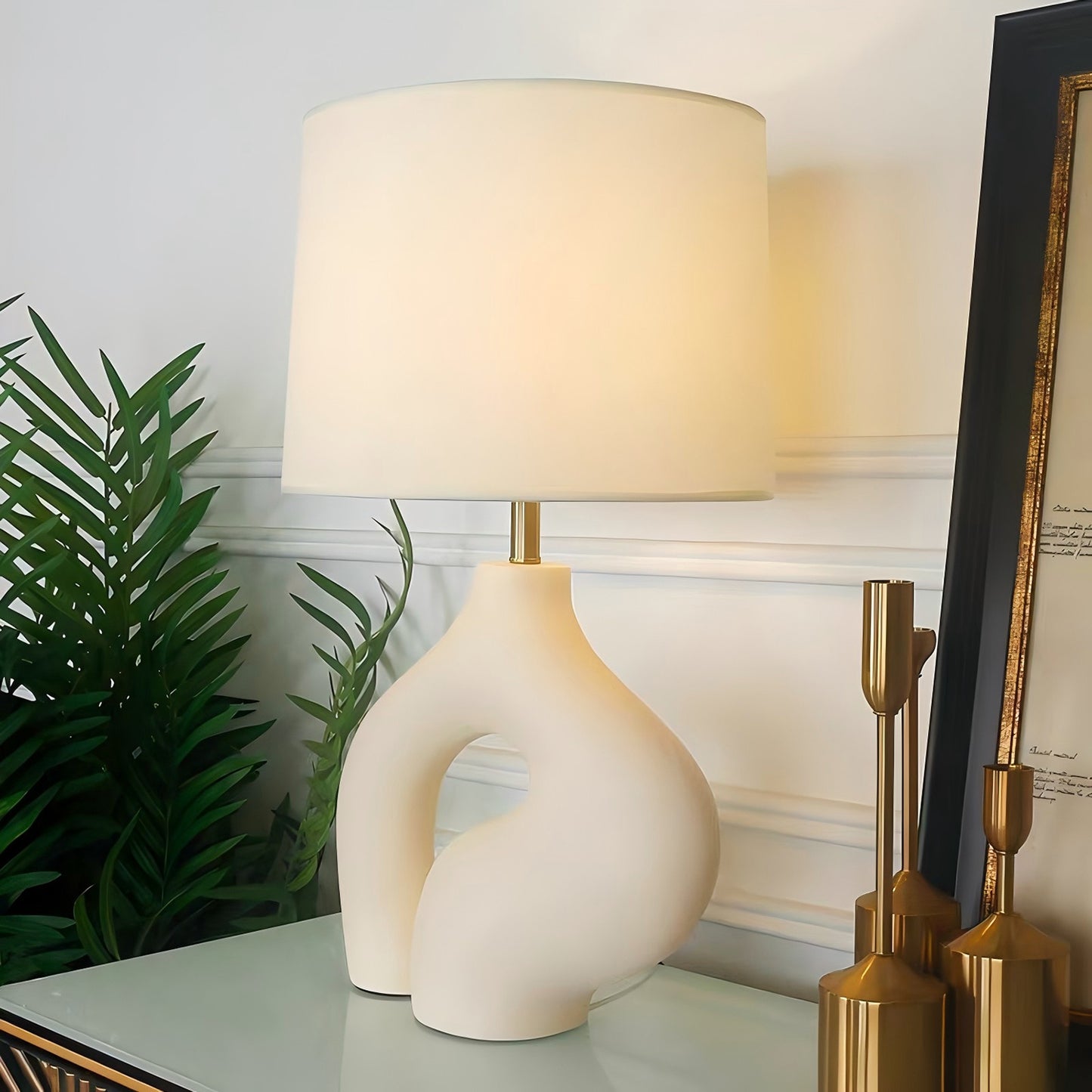 Resin Table Lamp