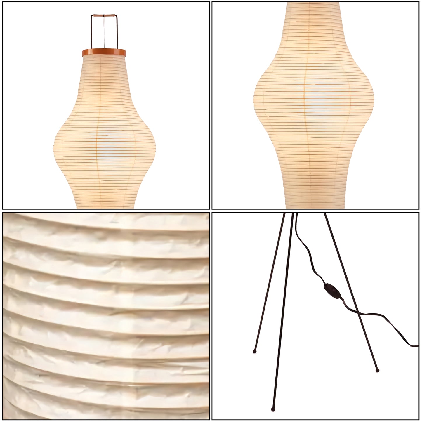 Rice Paper 14A Floor Lamp