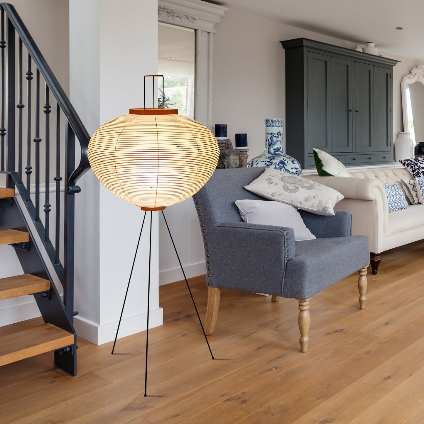 Rice Paper Floor Lamp