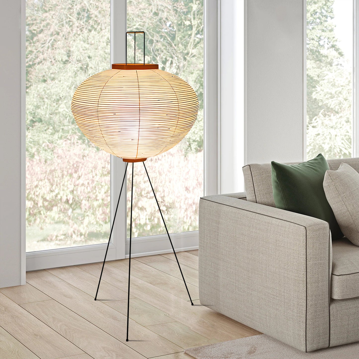 Rice Paper Floor Lamp