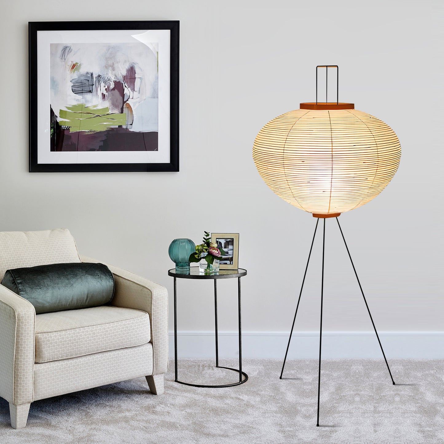 Rice Paper Floor Lamp
