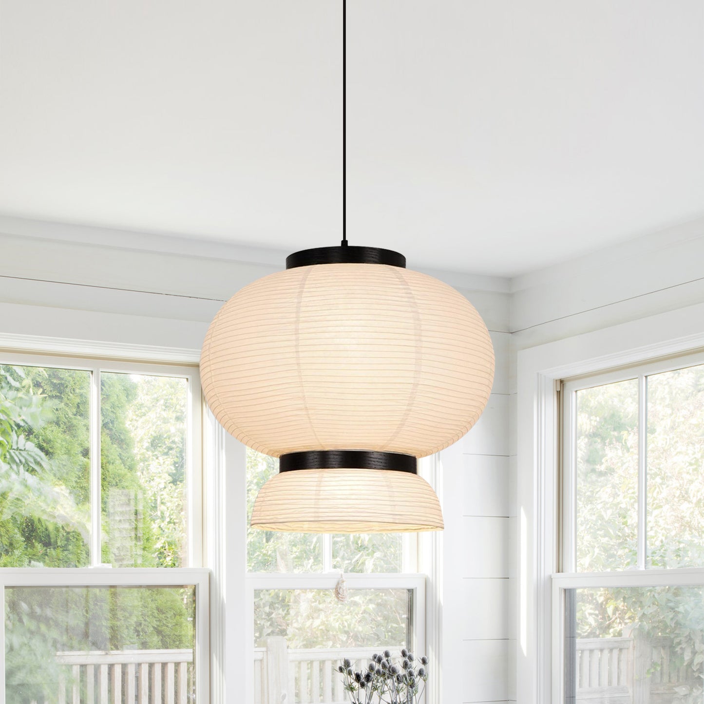 Rice Paper Pendant Light