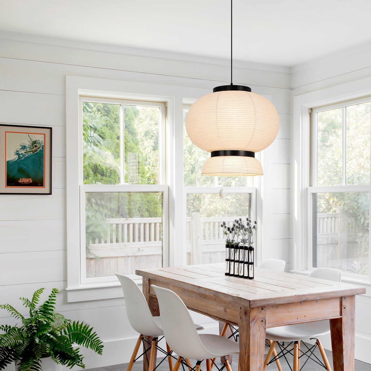 Rice Paper Pendant Light