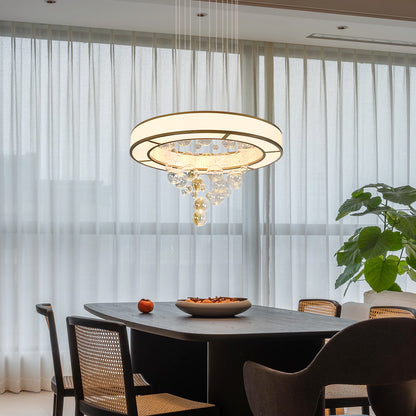 Ring Glass Chandelier