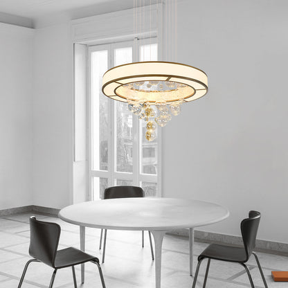 Ring Glass Chandelier