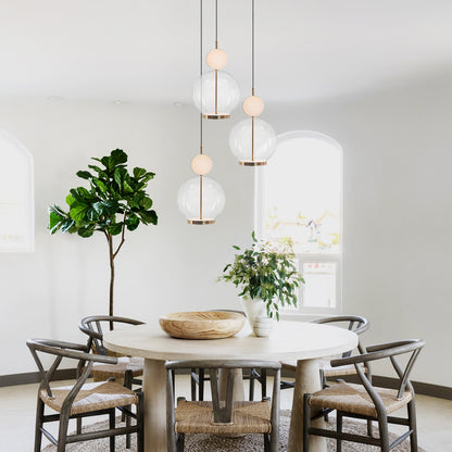 Rosa Globe Pendant Light