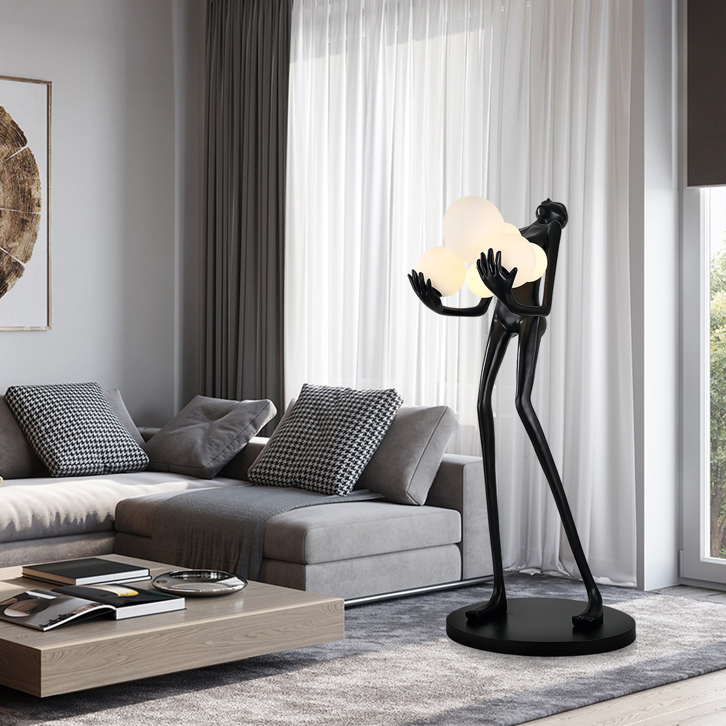 Sculpture Floor Lamp