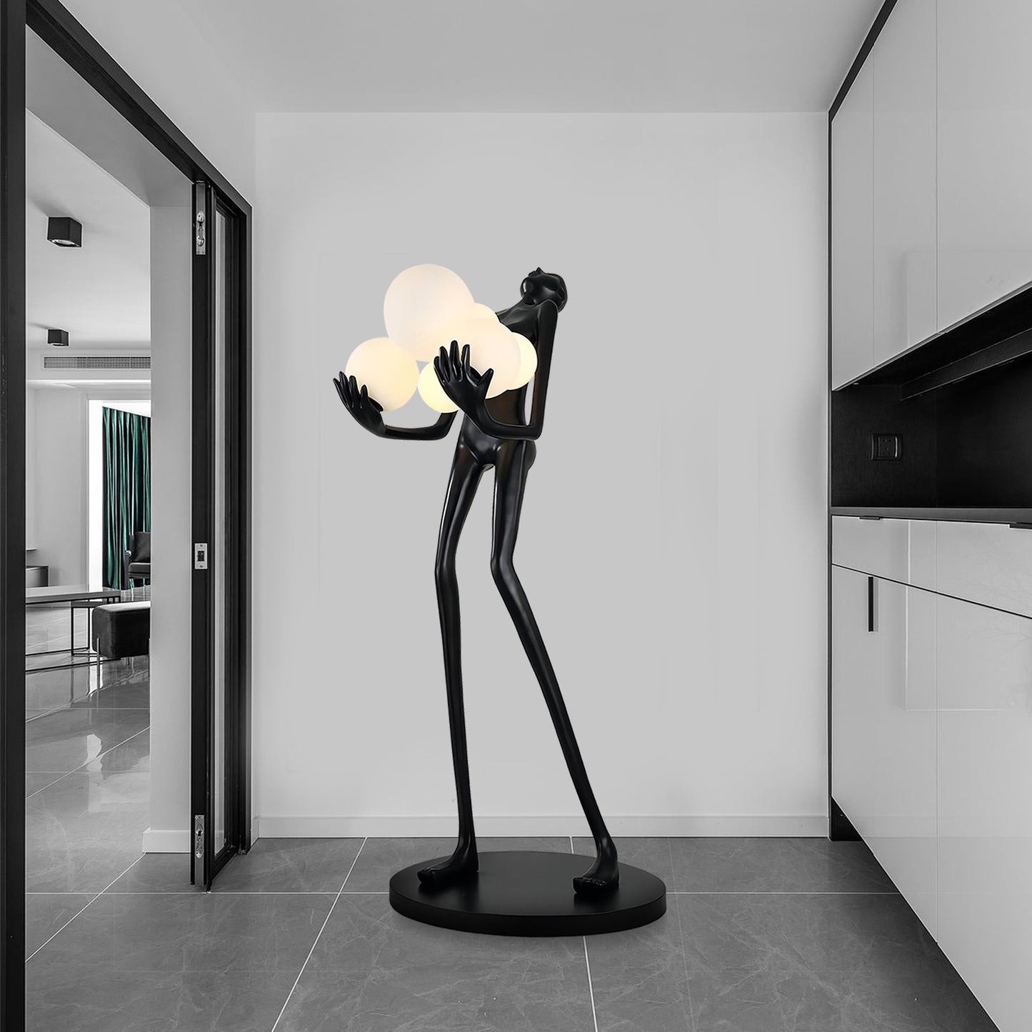 Sculpture Floor Lamp