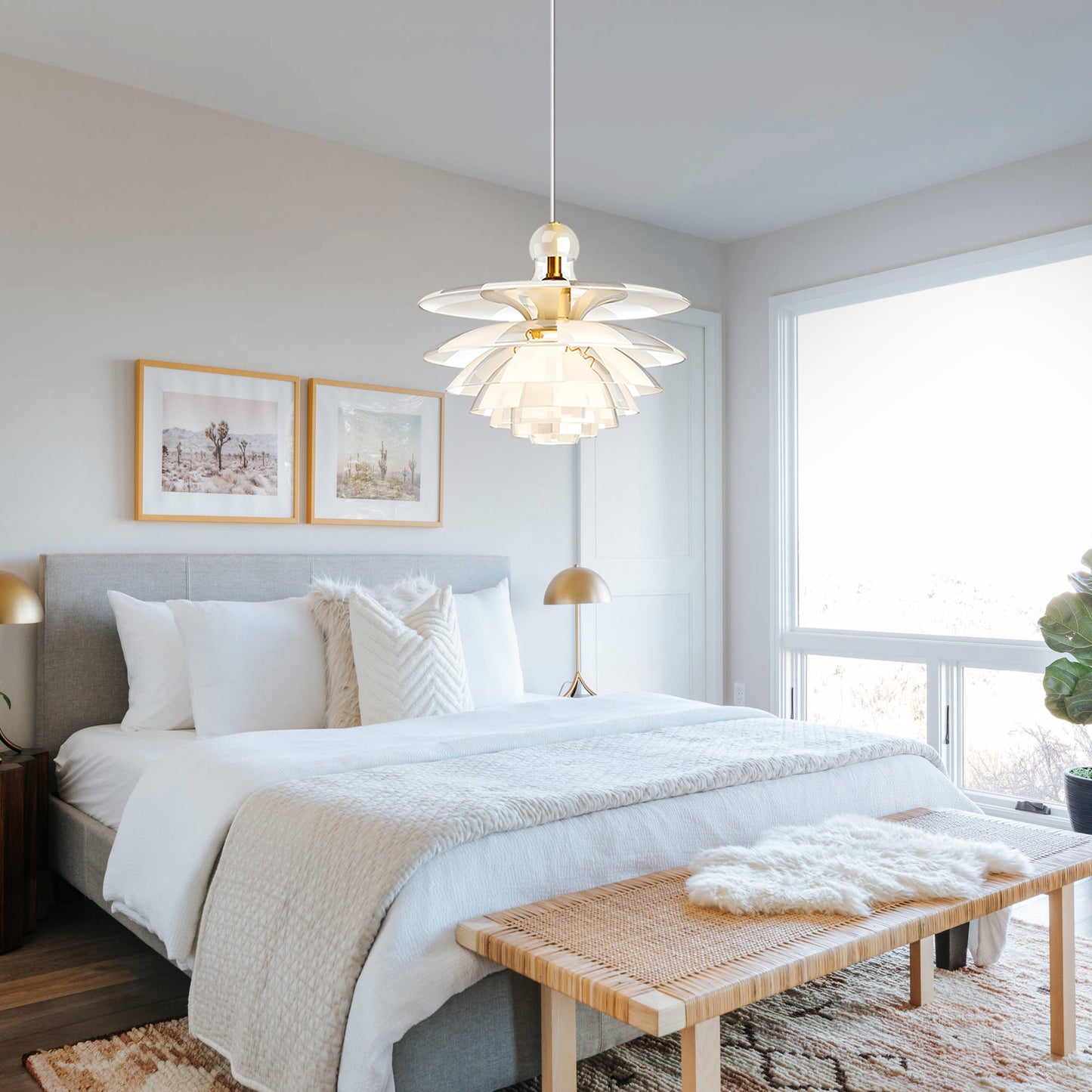 Septima Glass Pendant Lamp