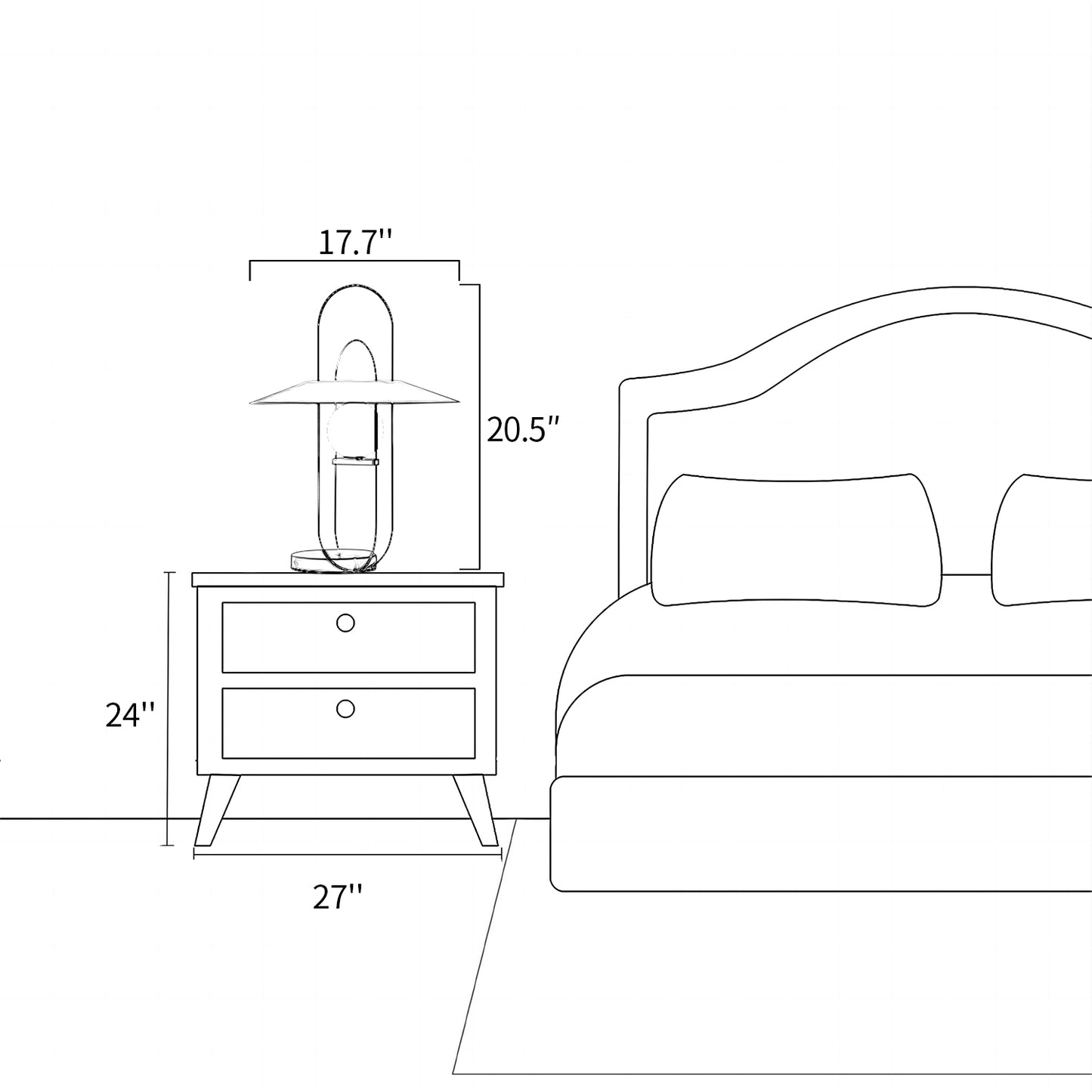 Setareh Globe Table Lamp