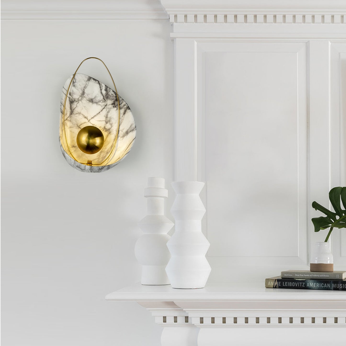 Shell Pearl Sconce