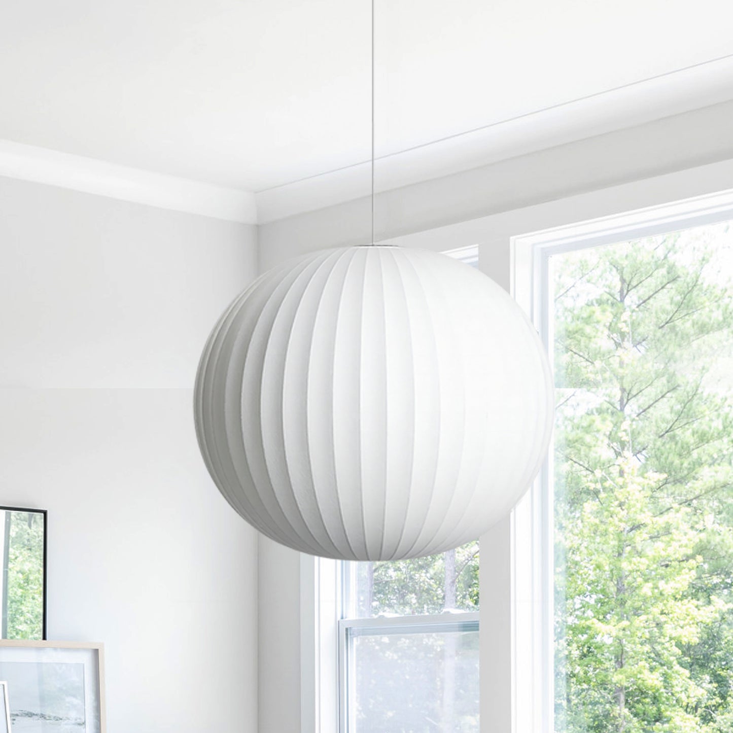 Silk Round Bubble Pendant