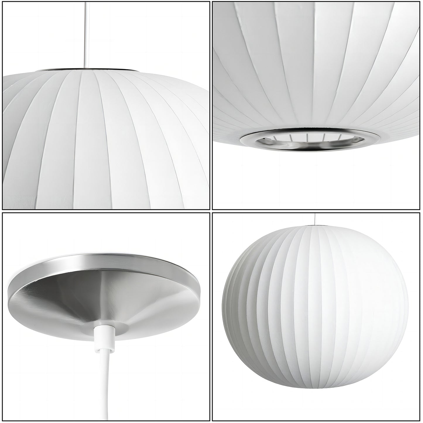 Silk Round Bubble Pendant