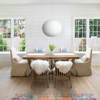 Silk Round Bubble Pendant