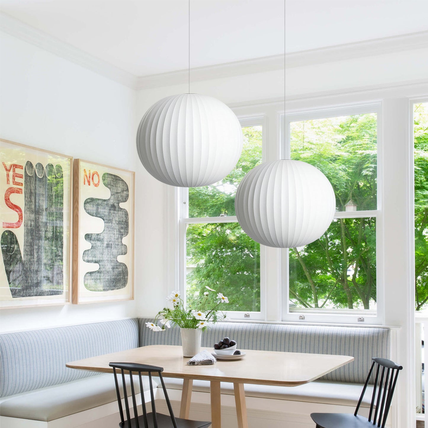 Silk Round Bubble Pendant